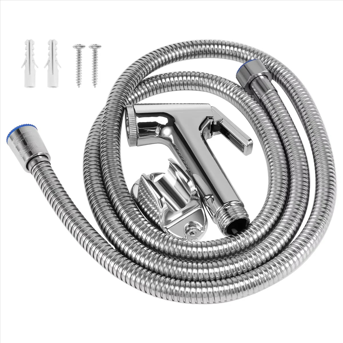 Handheld Bidet Sprayer Set with 1.5m Hose & Wall Holder