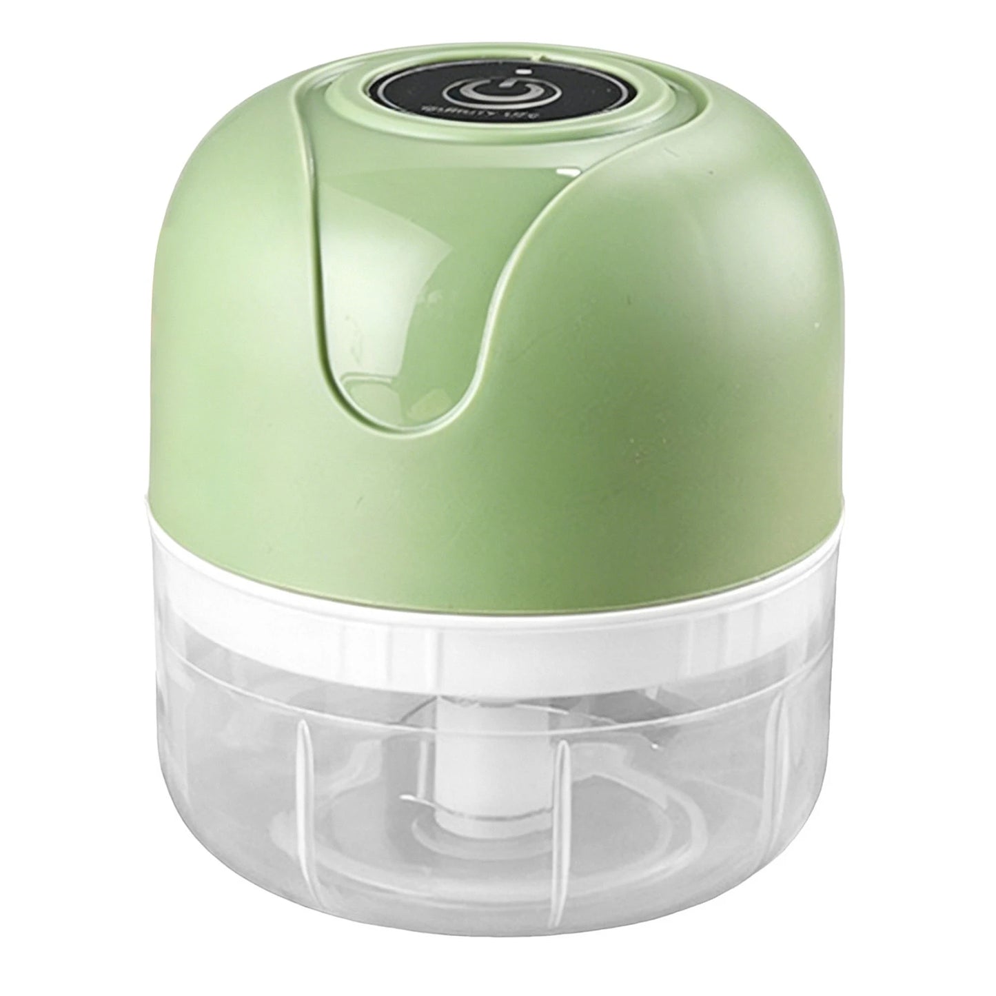Electric Garlic Press And Ginger Masher One-Touch Operation For Effortless Chopping Space-Saving Countertop Organization Peaceful Pleasures Health and Wellness Green 100ml As Shown