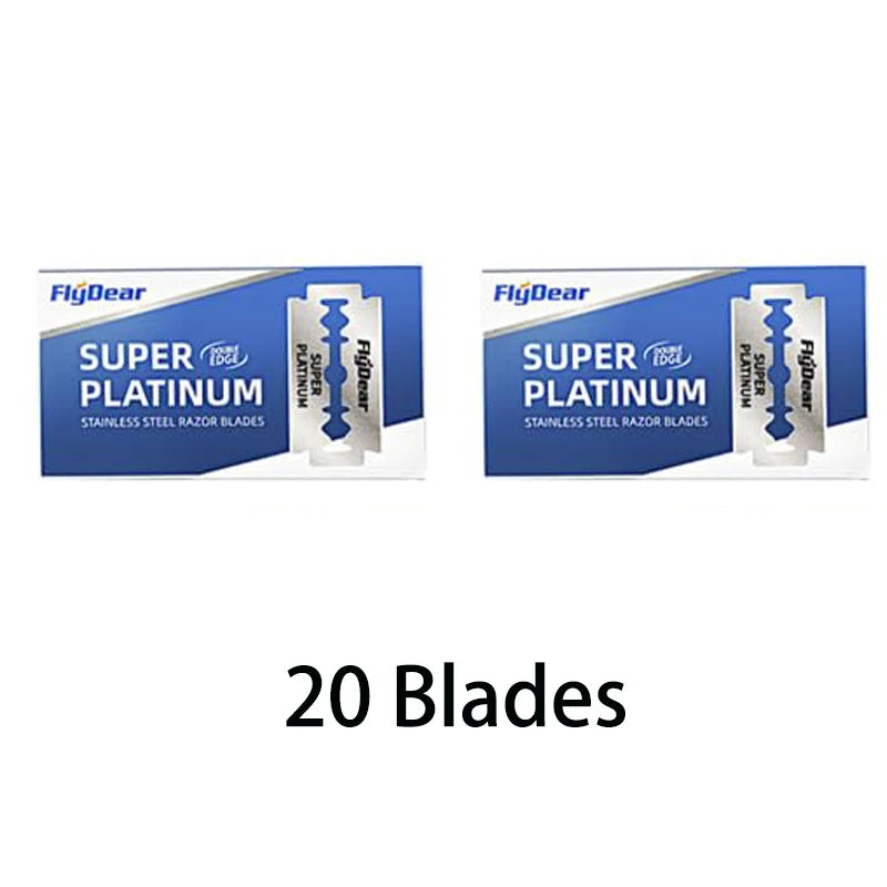 Men's Stainless Steel Double-Blade Safety Razor | Classic Manual