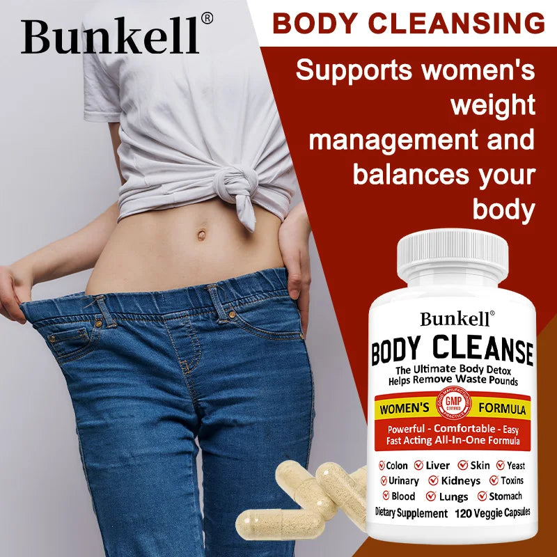 Plant Blend Extract Capsules – Candida Cleanse & Liver Detox