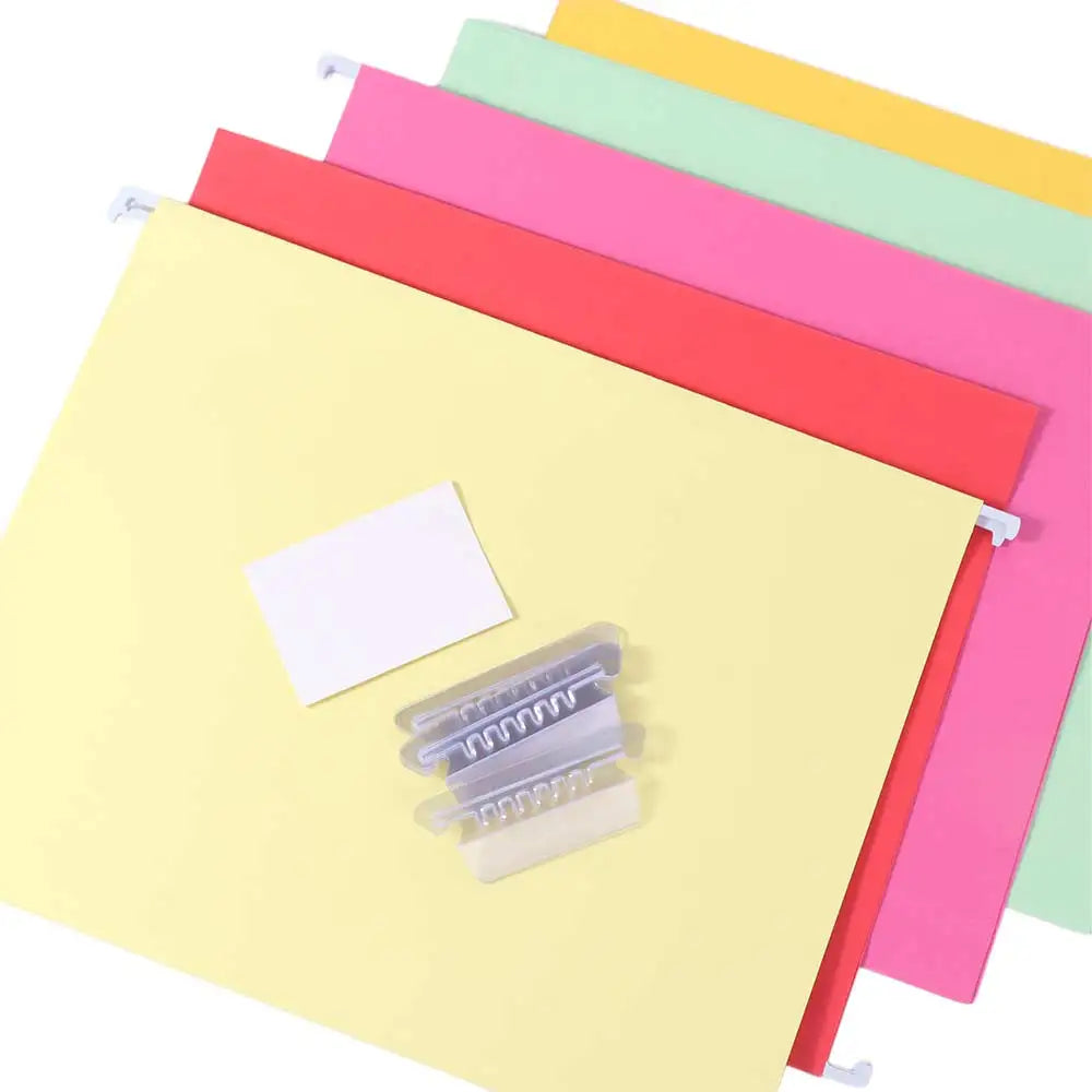 10PCS A4 Hanging File Folder Letter Size Portable Hanging File Organizer Large Capacity Paper Hanging Document Clip Peaceful Pleasures Health and Wellness