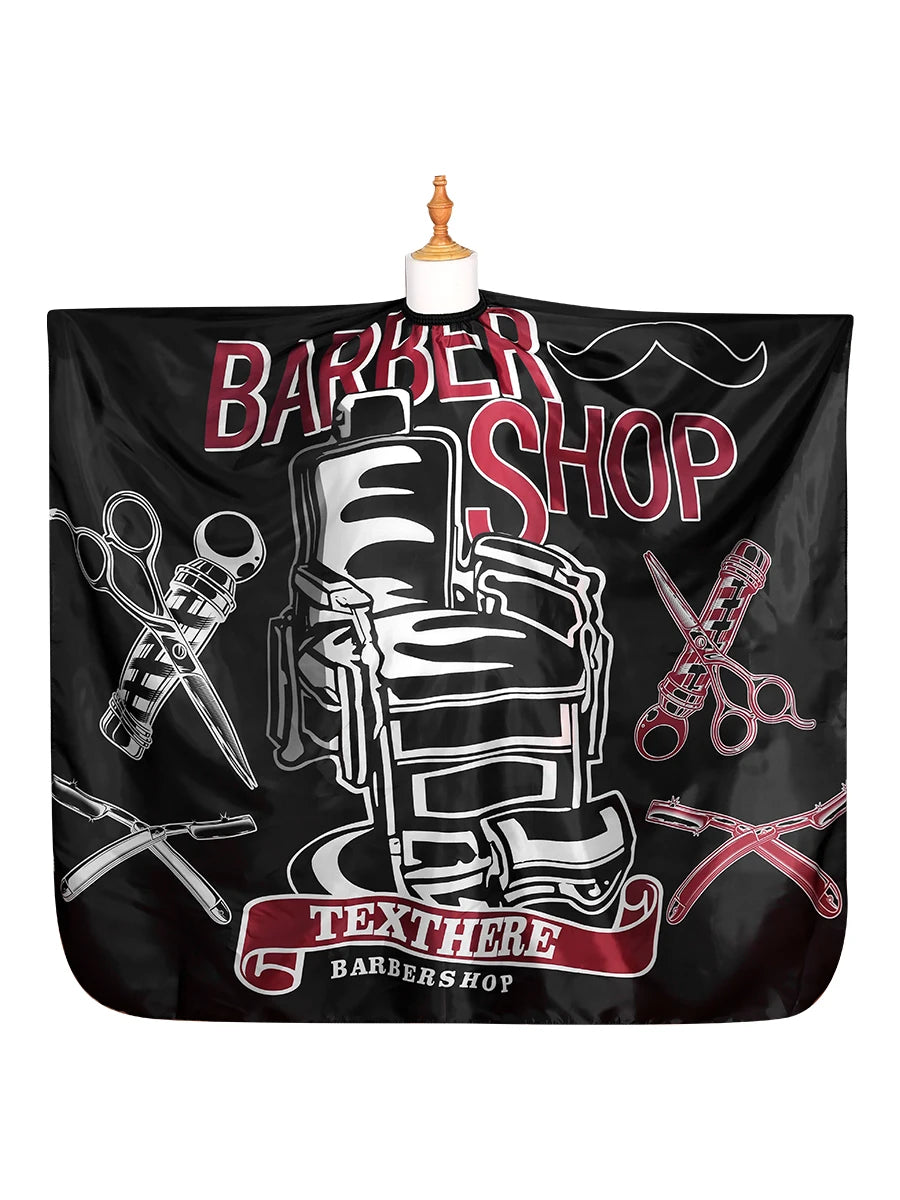 Classics Hair Cape Haircut Cloth Hairdresser Apron Hair Cut Cape Hairdress Gown Hairdressing Coat Barbershop Salon Accessory Peaceful Pleasures Health and Wellness A
