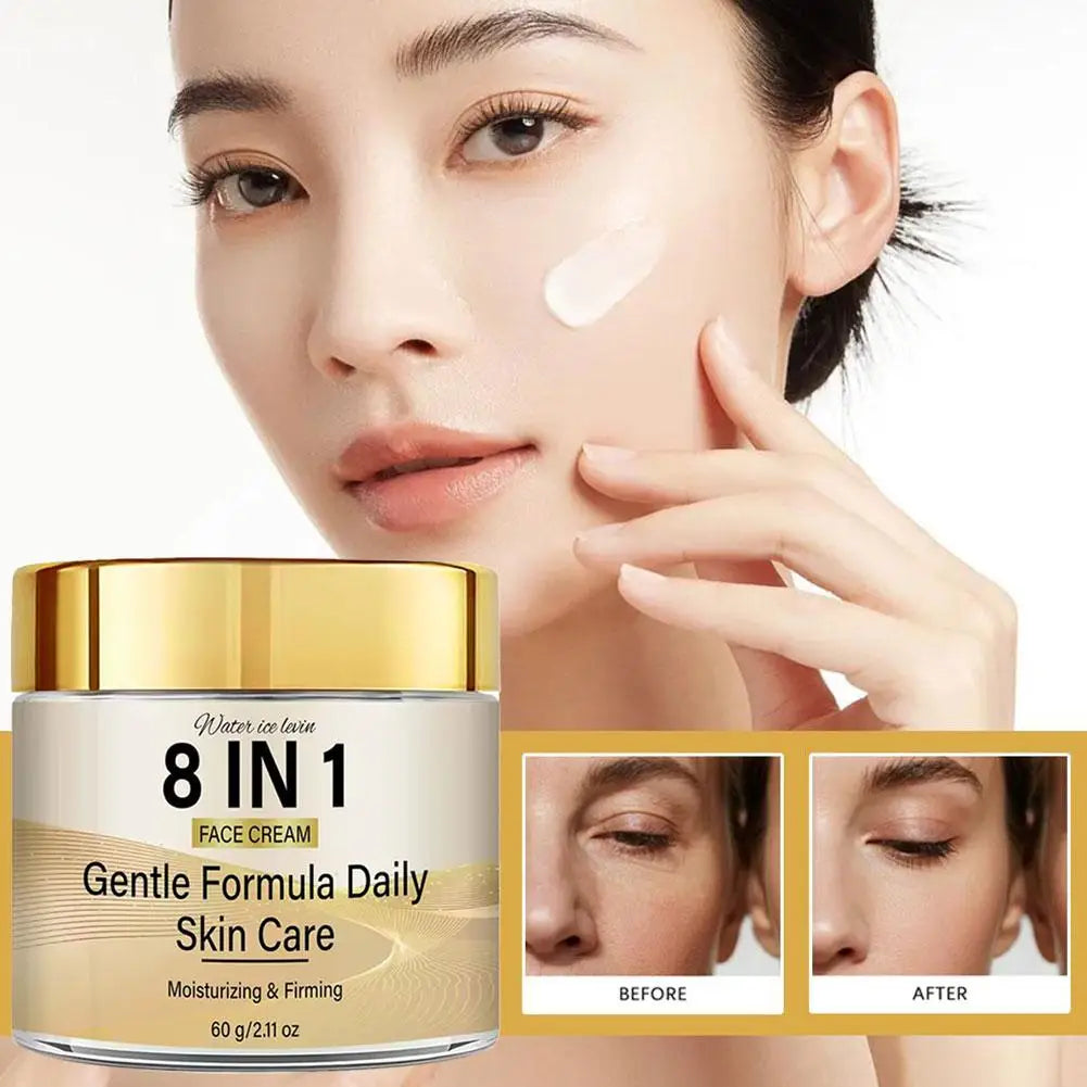 8-in-1 Face Cream Retinol Collagen Niacinamide Hyaluronic Acid. Lifting Firming Moisturizing Firming1/2PCS Face Cream Peaceful Pleasures Health and Wellness