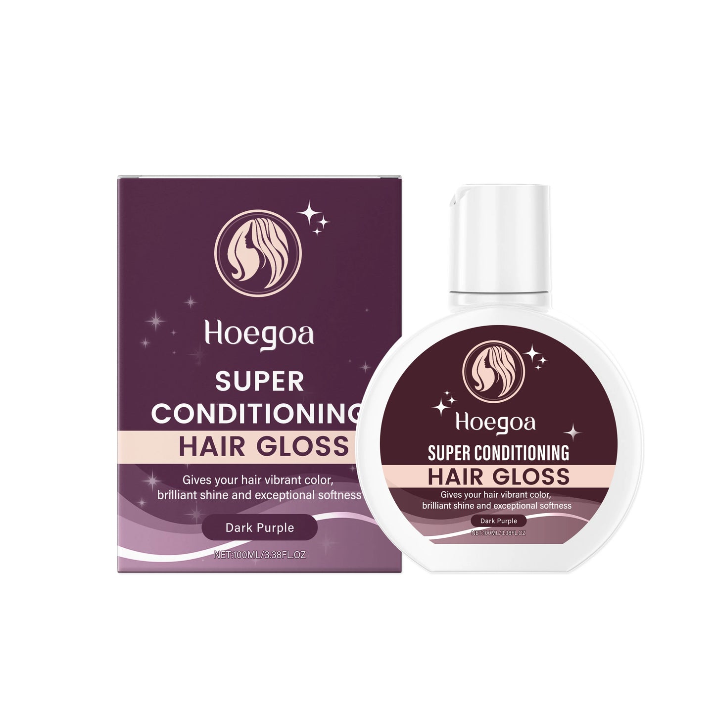 Hoegoa Anti-Frizz Hair Brightening Color Conditioner 100ml