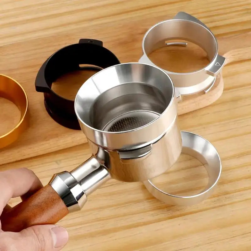 Magnetic Coffee Dosing Ring 51/53/58mm | Anti-Splash Portafilter Coffee Dosing Ring Peaceful Pleasures Health and Wellness