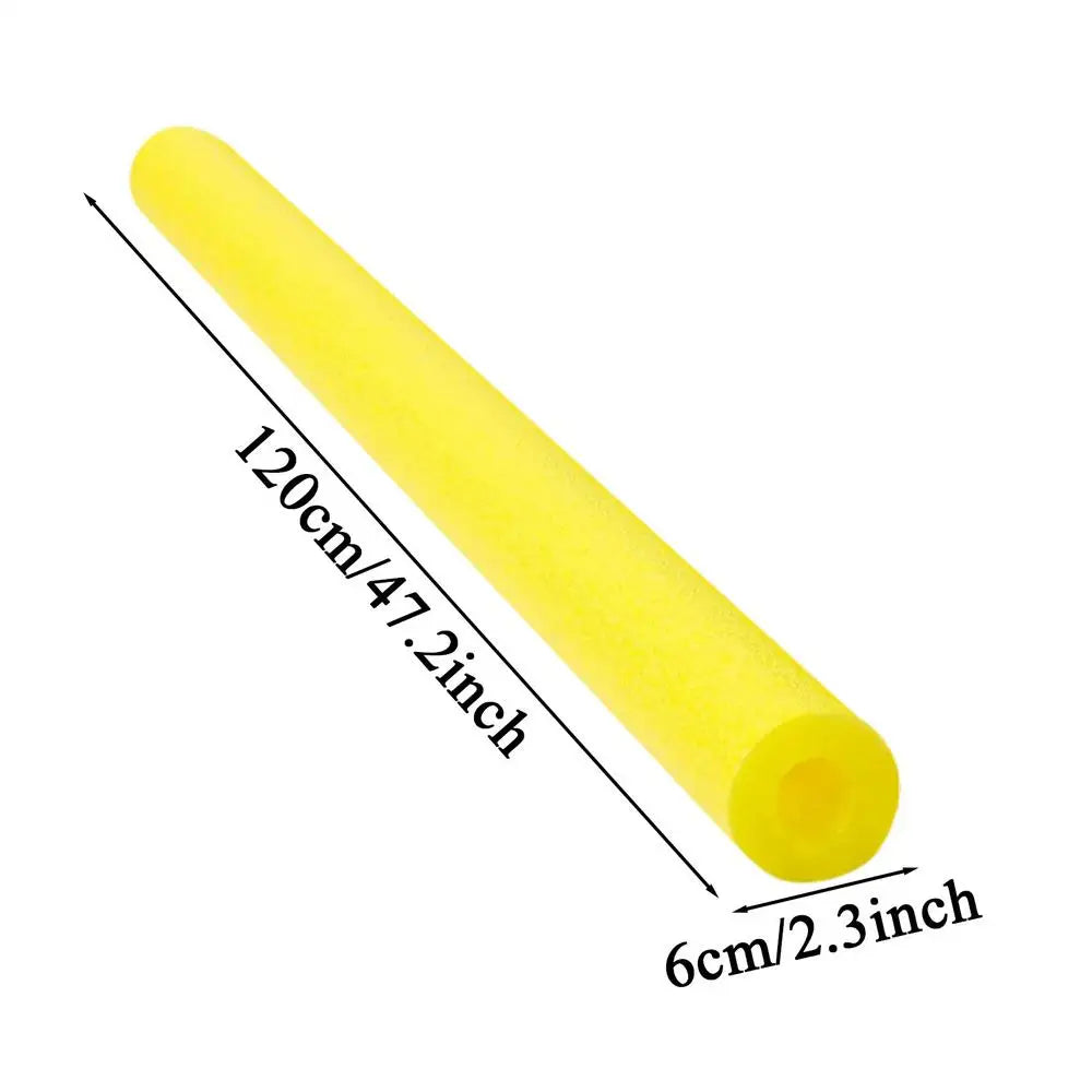 1.2m Foam Pool Noodle – Hollow Float Stick for Kids & Family