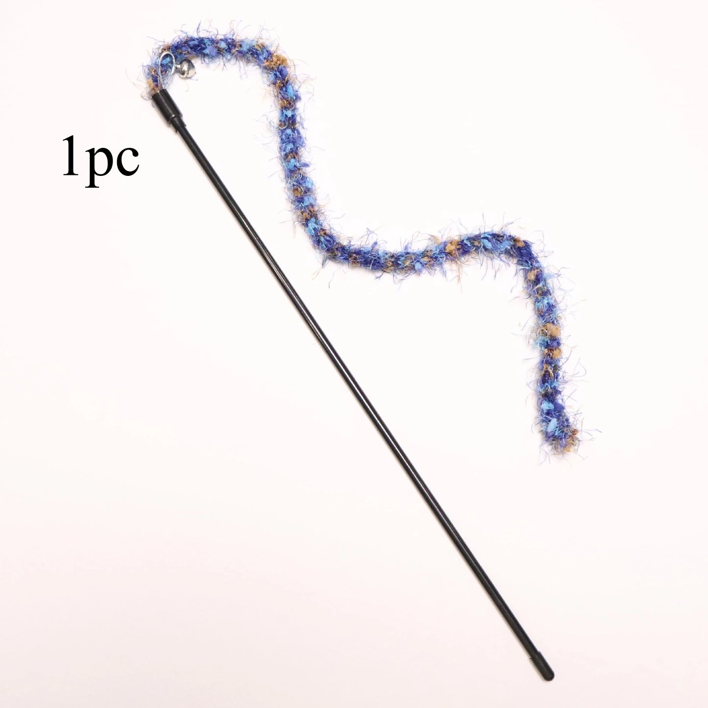 Colorful Plush Rope Cat Teaser Wand Toy | 2/3/4 Pack