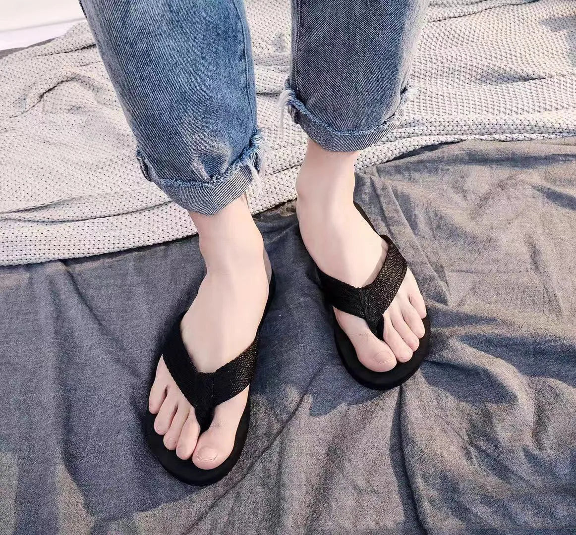 Men's Non-Slip EVA Flip Flops – Beach & Indoor Slippers