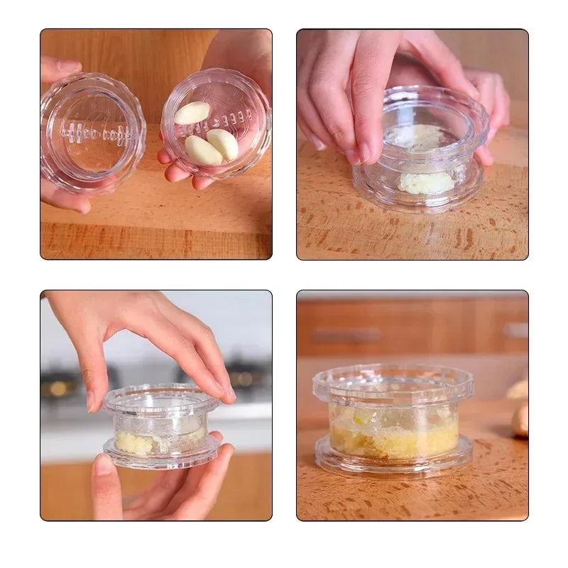 Manual Twist Garlic Press Box | Eco-Friendly PP Crusher
