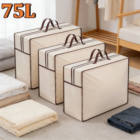 Extra Large Moving Bags | Heavy-Duty Storage Tote with Zipper Moving Storage Bag Peaceful Pleasures Health and Wellness