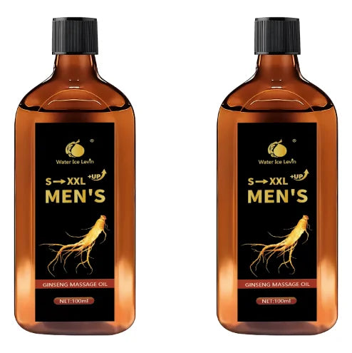 Men's Ginseng & Shea Butter Massage Oil – Hydrates & Firms