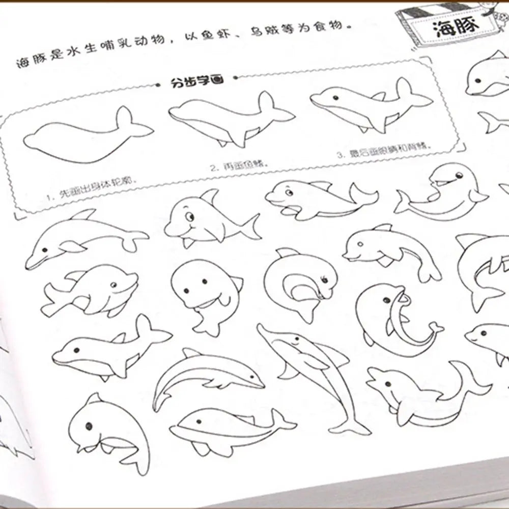 Art Starter Bundle Doodle Notebook Step-by-step Stick Figures