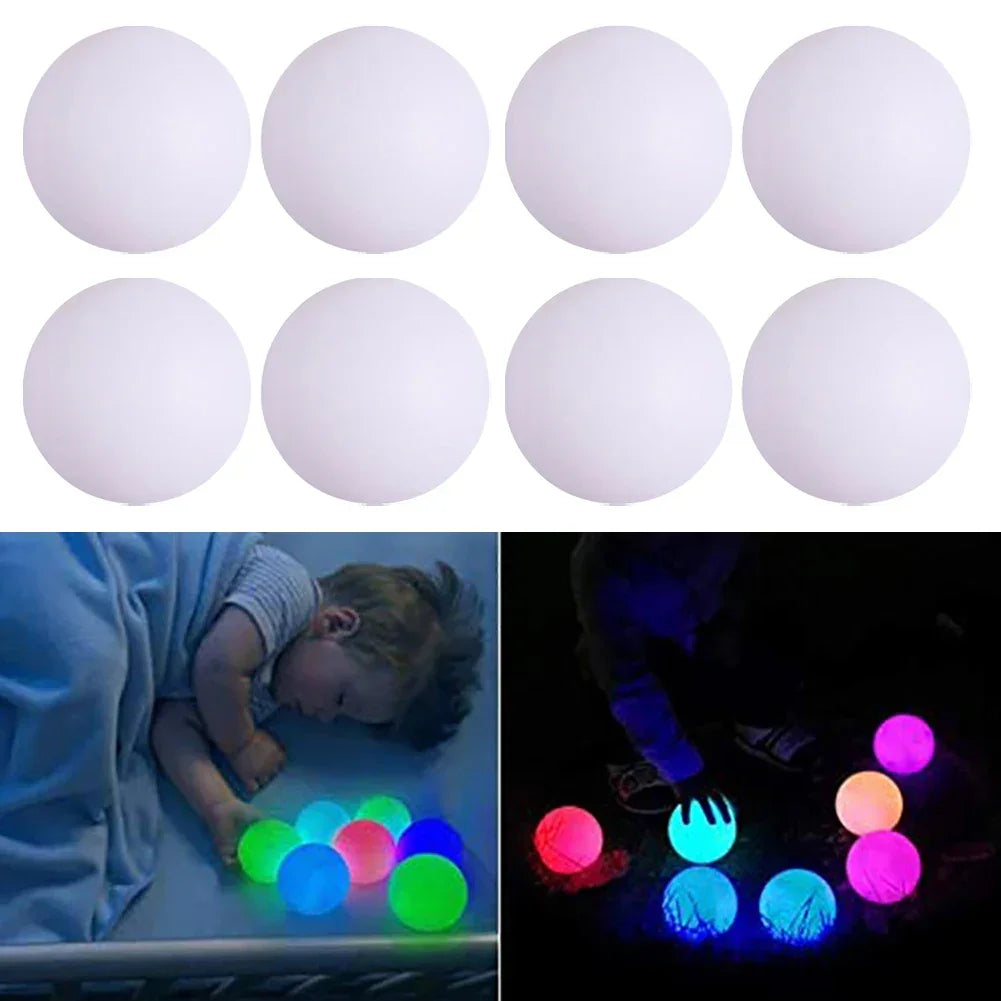 LED Floating Pool Lights | Remote Control Inflatable Glow Balls Peaceful Pleasures Health and Wellness