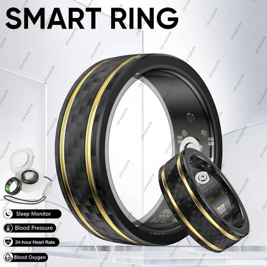Smart Ring with Charging Case | Heart Rate, Sleep & Sport Monitor Smart Health Ring Peaceful Pleasures Health and Wellness