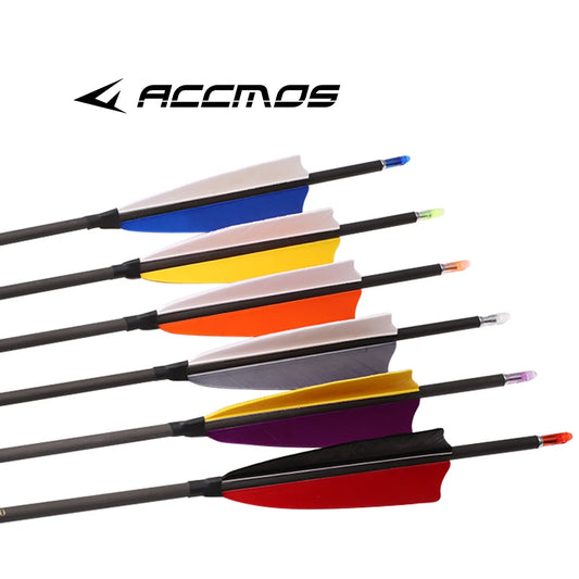 6 Pure Carbon Arrow ID4 Spine 300 400 500 600 700 800 900 1000 1100 Peaceful Pleasures Health and Wellness sp800-blue-6pcs