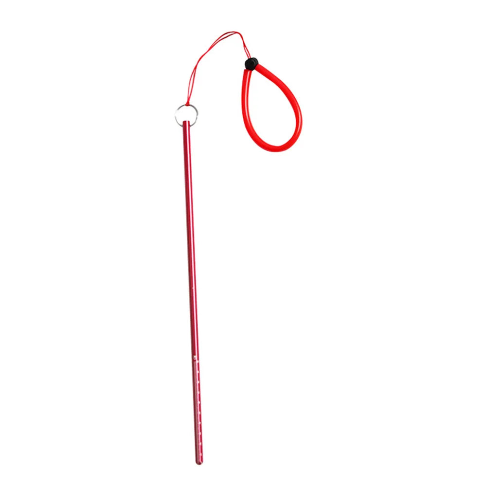 Diving Indicator Stick Not Easy to Deform Lightweight Sticks for Getting the Lobsters out of the Holes Peaceful Pleasures Health and Wellness Red