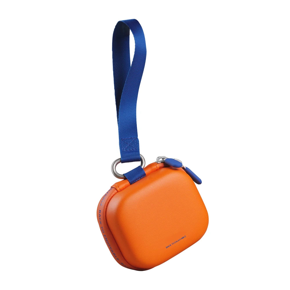 Carrying Bag For Dji Osmo Action6 Storage Protective Case Hard Shell Cover For Dji Osmo Action6 Vlogging Action Camera Accessory Peaceful Pleasures Health and Wellness Orange