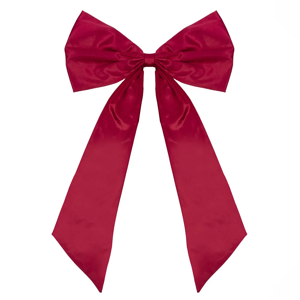 Giant Pink Satin Bow Wall Decor – 43x24" Party Decoration