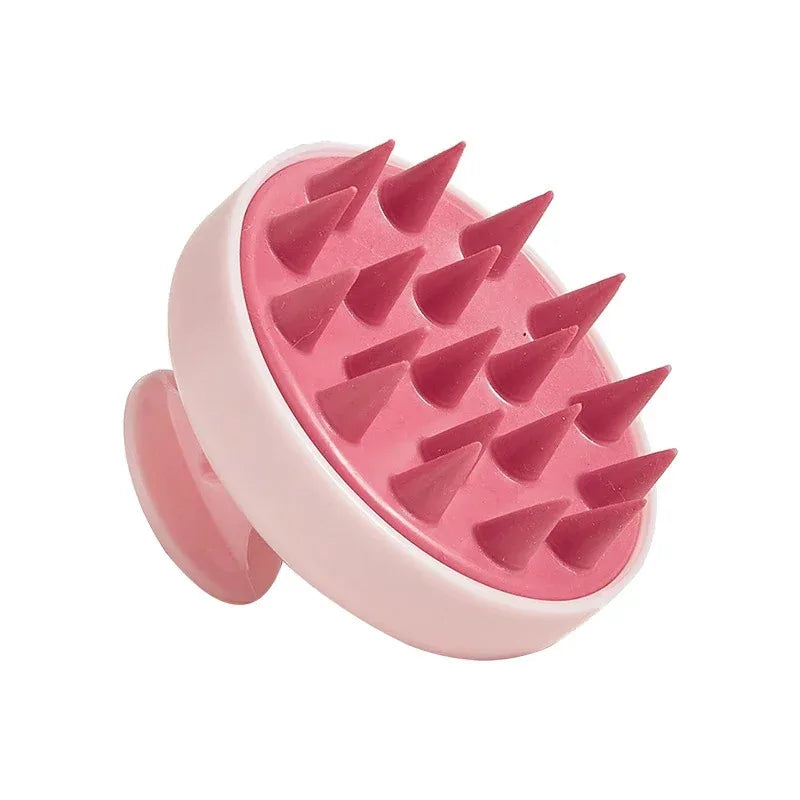 Silicone Scalp Massage Shampoo Brush – Hair & Body Scrubber