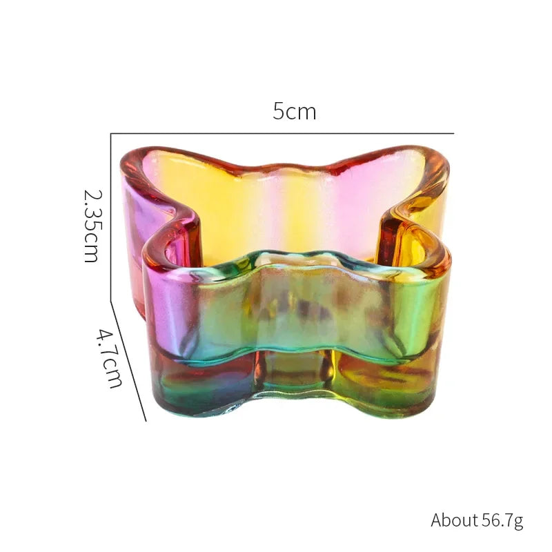 Crystal Glass Dappen Dish | Acrylic Nail Liquid Mixing Cup