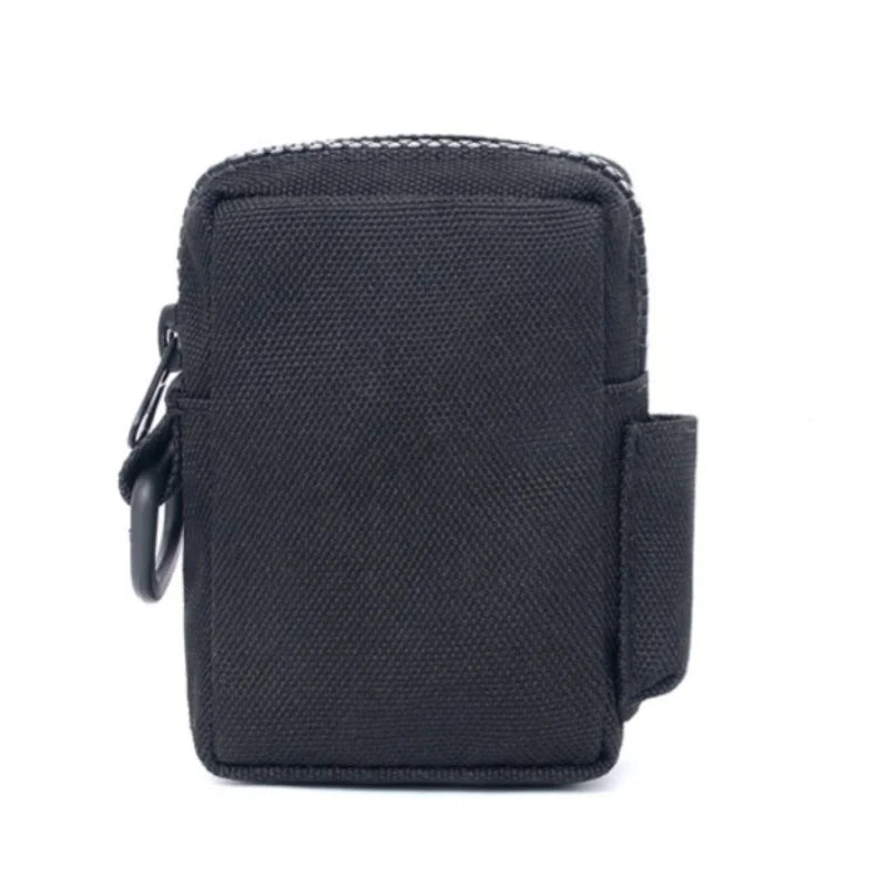 EDC MOLLE Mini Waist Pack – Tactical Nylon Belt Pouch MOLLE Belt Pouch Peaceful Pleasures Health and Wellness Black