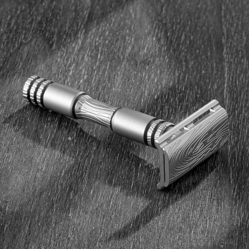 2026 New Arrival Ghost Safety Razor YAQI 316 Stainless Steel Smooth Shaving Comfortable Experience Designed Razor Peaceful Pleasures Health and Wellness