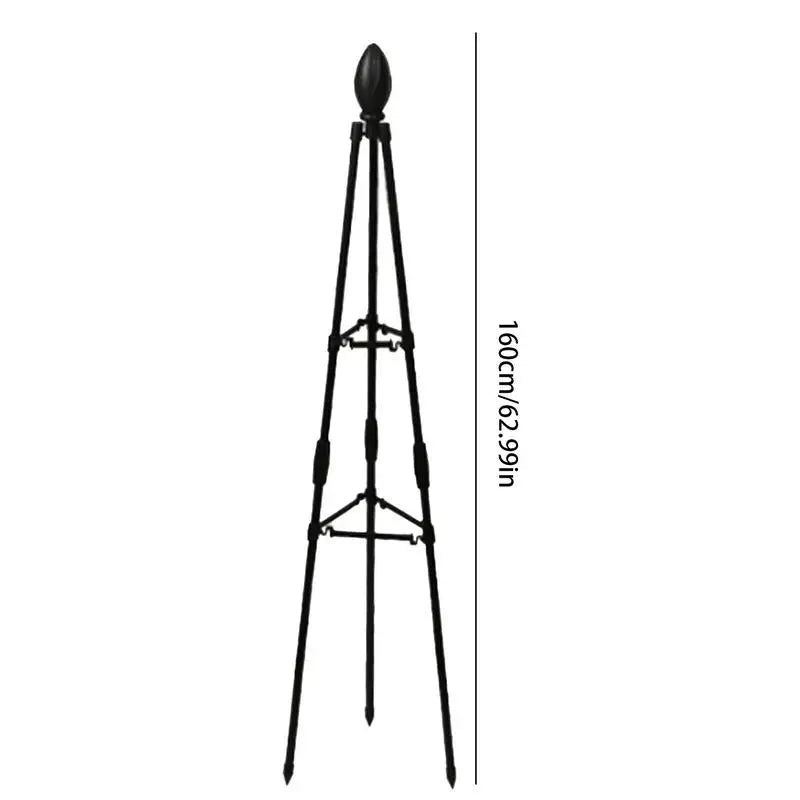 Metal Tower Trellis for Climbing Plants | Vine & Flower Stand