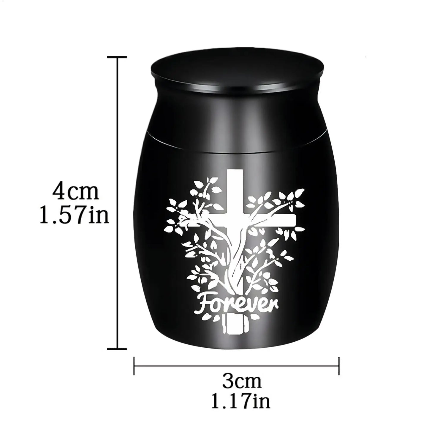 Pet Urn Storage Jar for Pet Urn Memorial Ashes Container for Dogs Cats Remembrance Keepsake Grave Funeral Home Outdoor Cremation Peaceful Pleasures Health and Wellness