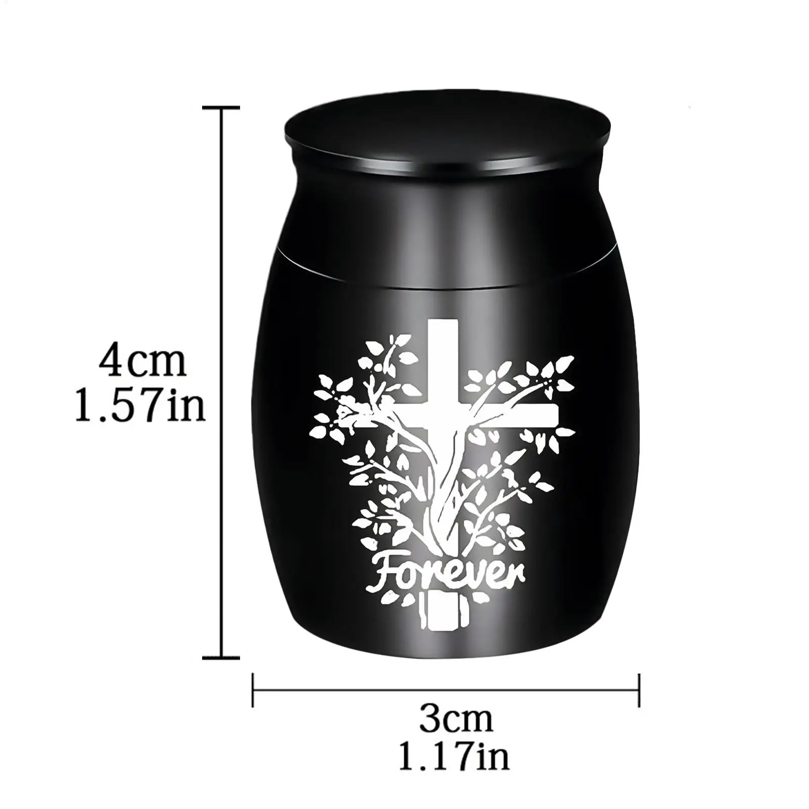 Pet Urn Storage Jar for Pet Urn Memorial Ashes Container for Dogs Cats Remembrance Keepsake Grave Funeral Home Outdoor Cremation Peaceful Pleasures Health and Wellness