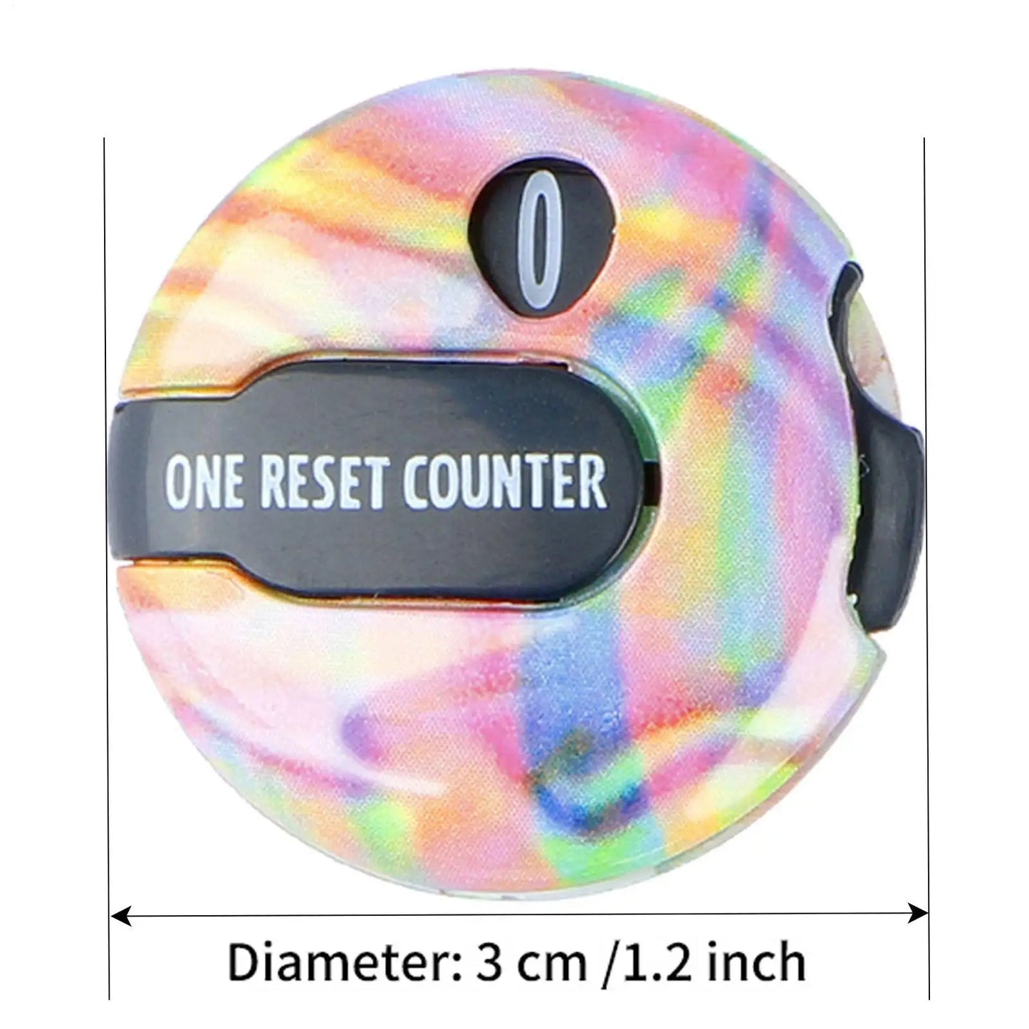 Mini Golf Stroke Counter Clip | Touch Reset Score Keeper