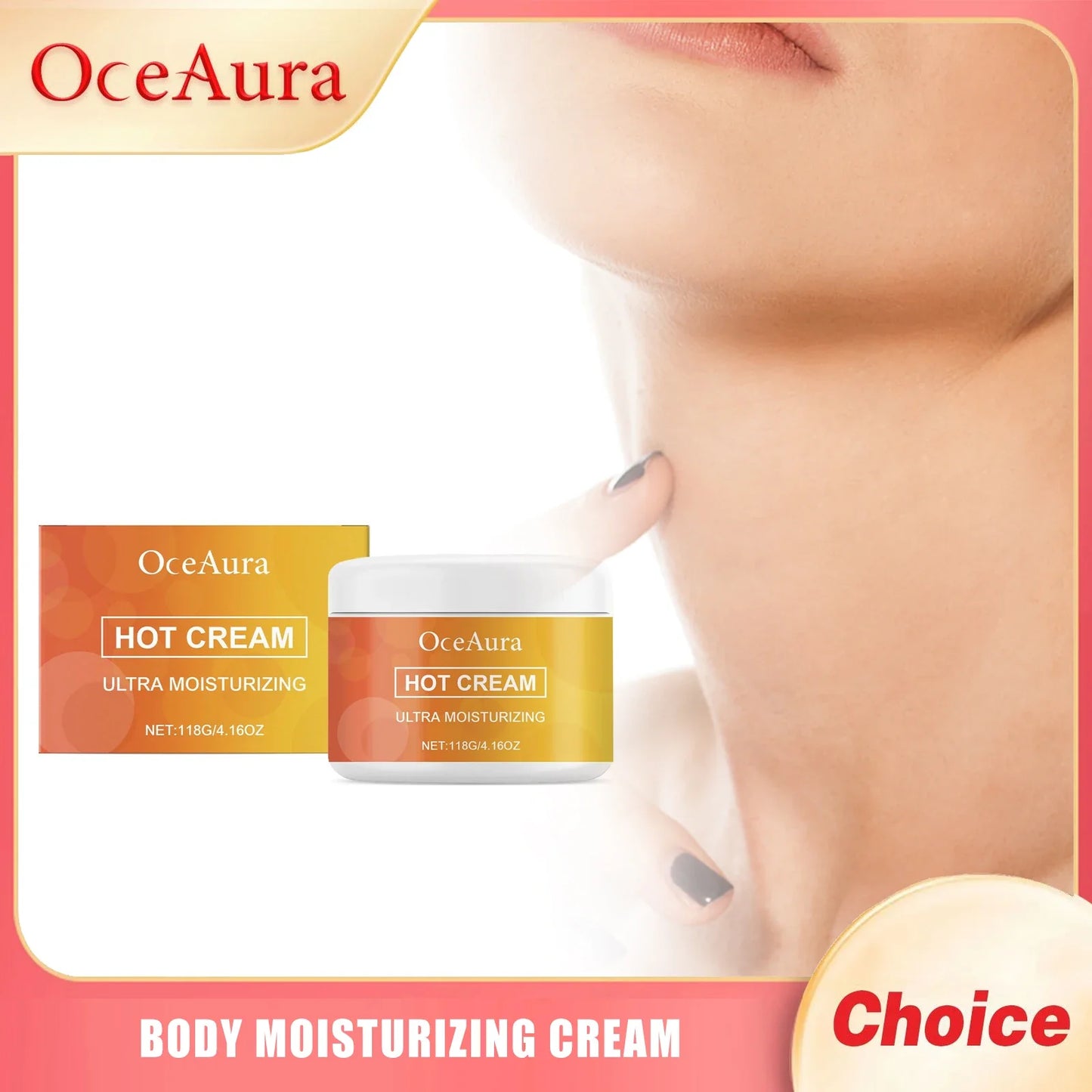 OceAura Body Firming & Moisturizing Cream 118g | Nourishing