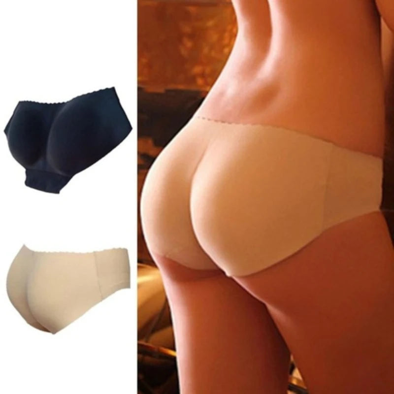Women Sexy Panties Seamless Padded Bottom Panties Buttocks Soft Push Up Lingerie Underwear Butt Lift Briefs Hip Enhancer Shaper Peaceful Pleasures Health and Wellness