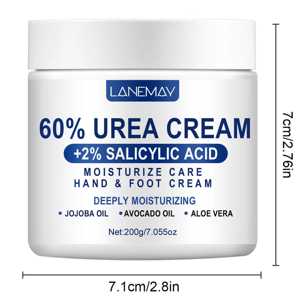 60% Urea Hand & Foot Cream – Salicylic Acid & Glycerin