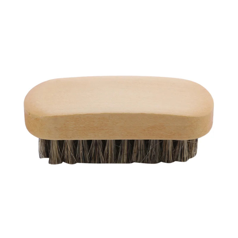 Wooden Mini Turtle Back Small Square Brush Solid Wood Shoe Brush Cleaning Oil Pig Brush Wholesale Direct Sales Polishing Brush Peaceful Pleasures Health and Wellness