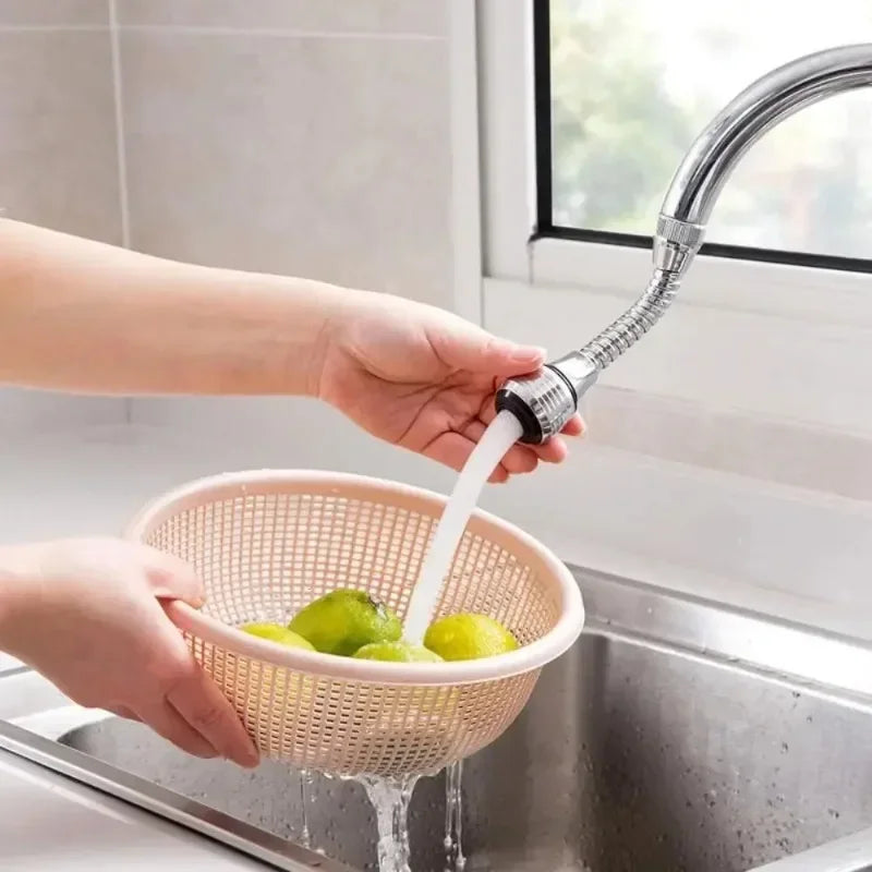 360° Rotating Kitchen Faucet Aerator | Dual Spray Water Saver