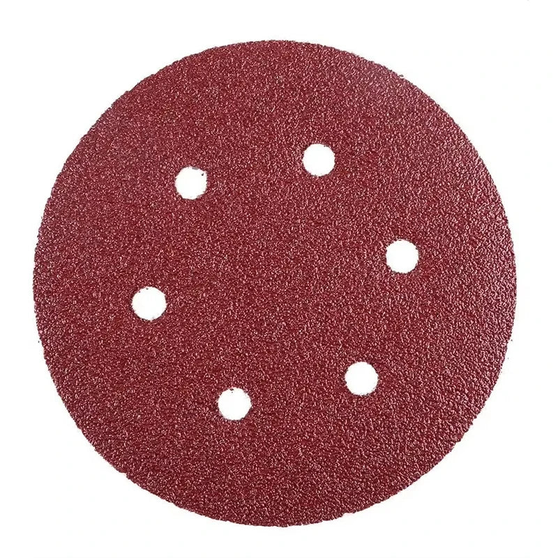 10 20 6 Hole Sanding Sheet 60-600 Gravel Flocking Sandpaper Track