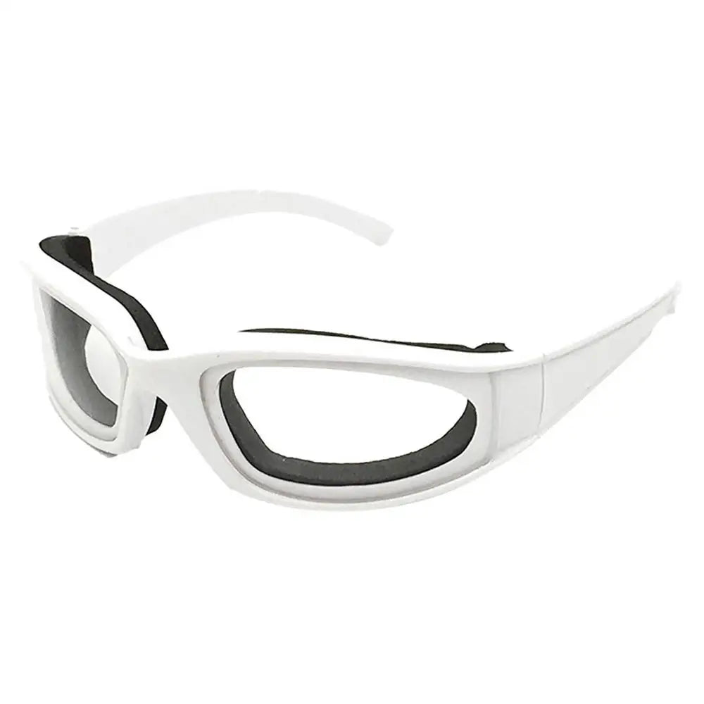 Anti-Crying Onion Goggles No-Tear Eye Protection for Kitchen Cooking with Anti-Fog Lens Universal Fit Over Prescription Glasses Peaceful Pleasures Health and Wellness B