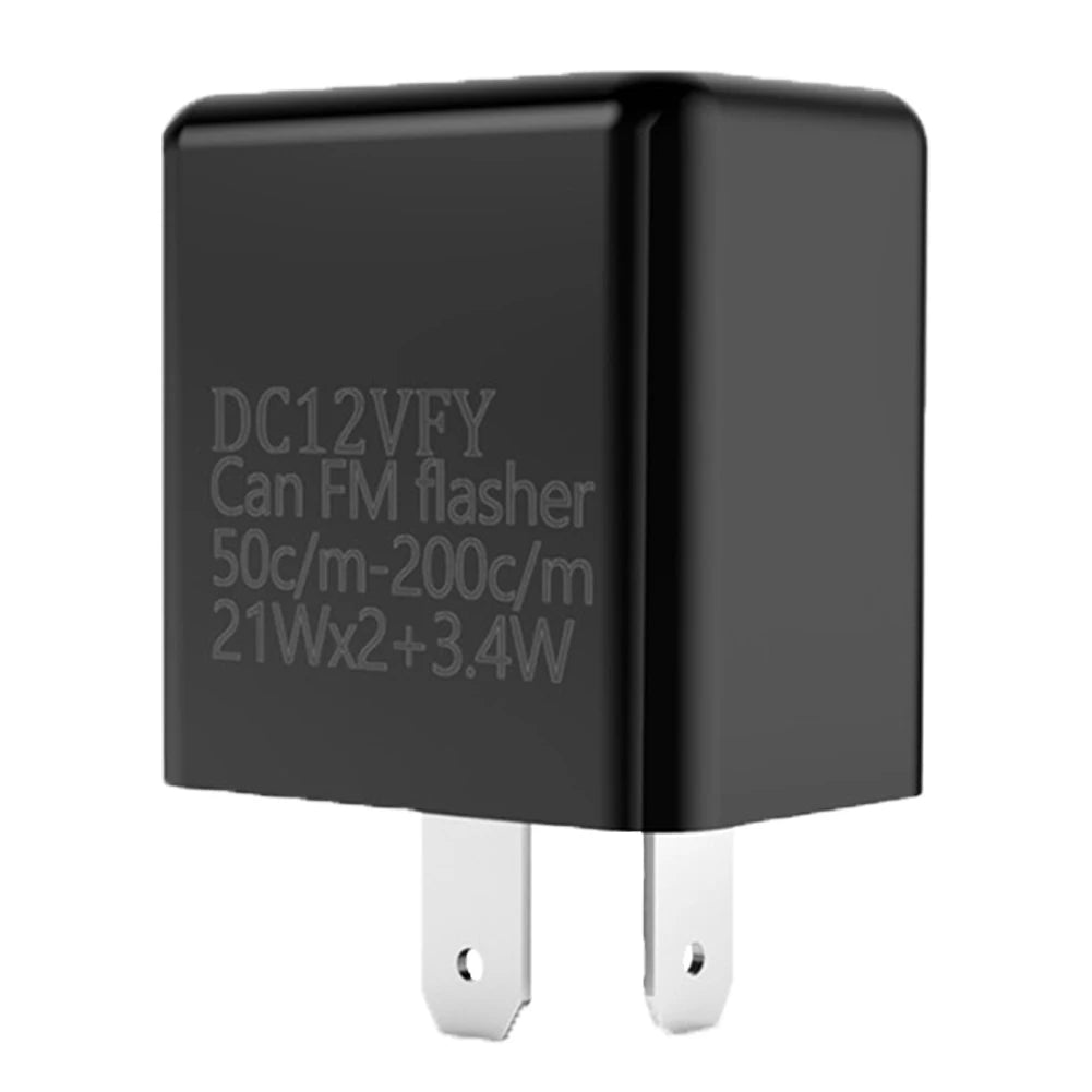 DV 12V Frequency Relay Adjustable Turn Signal Indicator 3 Gear Fix Motorcycle Flasher Multiple Protection Motorbike Flasher Peaceful Pleasures Health and Wellness