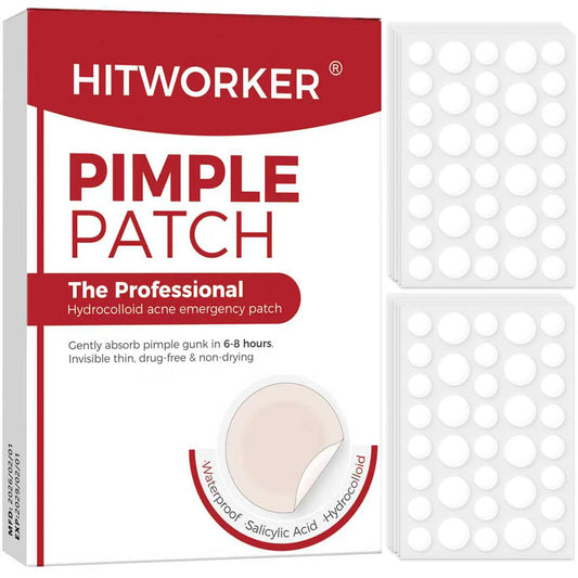 Hydrocolloid Acne Patches – Alcohol-Free Blemish Stickers 36/360ct Hydrocolloid Acne Patches Peaceful Pleasures Health and Wellness