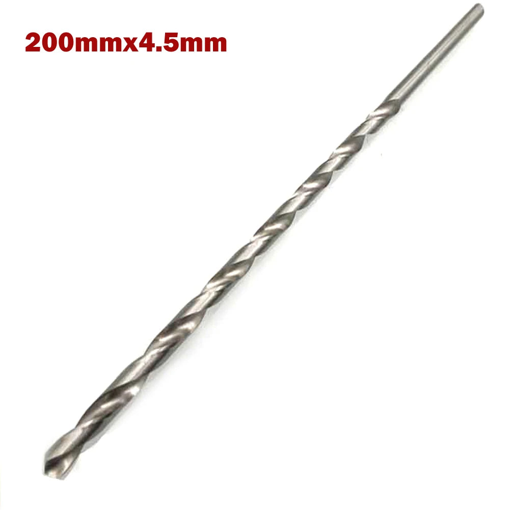 Extra Long Speed Steel HSS Drill Bit Straight Shank Twistt Metal