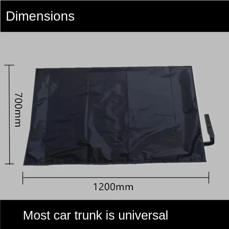 Car Trunk Mat Special Mat for Driver Anti-fouling Waterproof Luggage Trunk Mat for All Cars Driver Waterproof Mat Peaceful Pleasures Health and Wellness 1PC