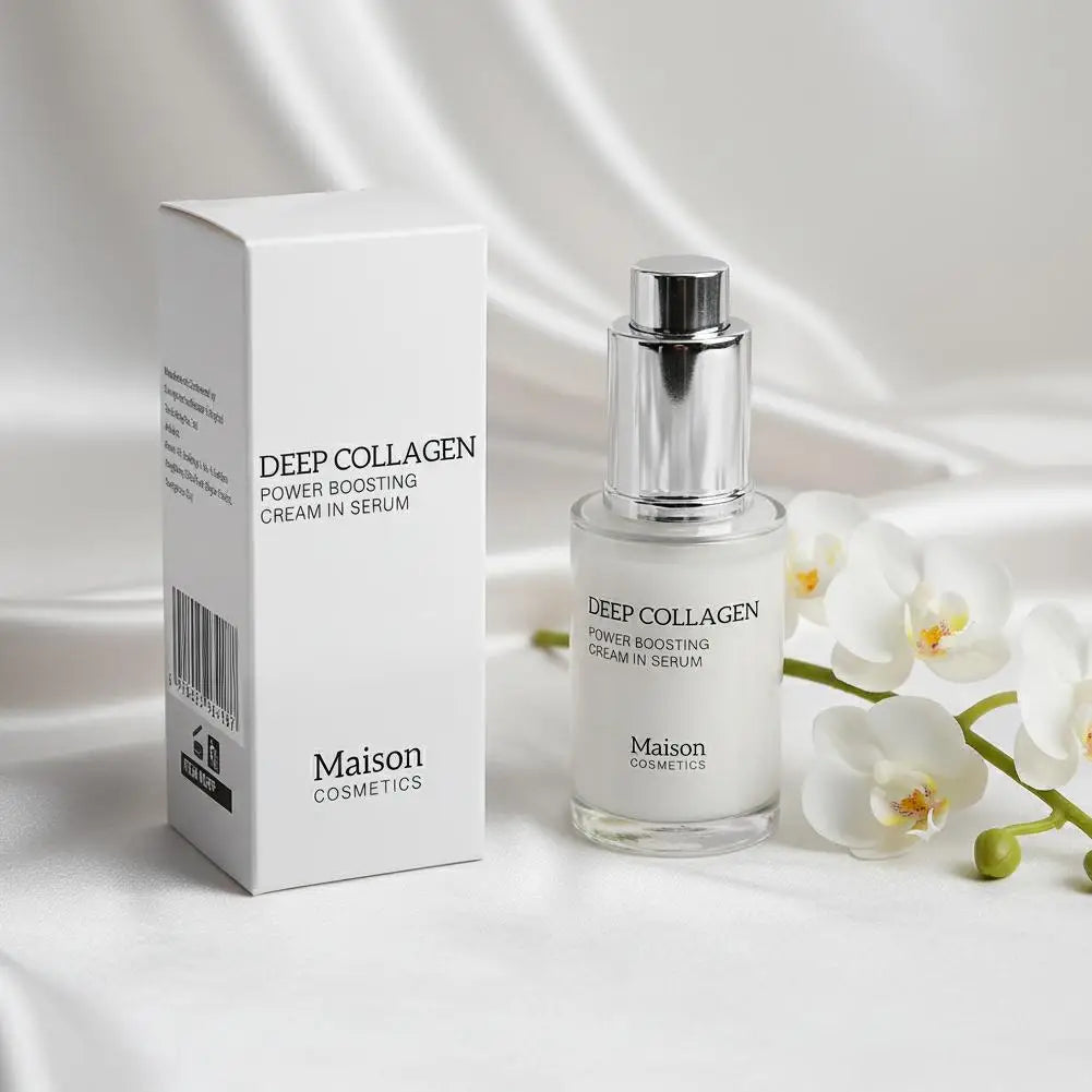 Collagen Essence Serum High Concentration Deep Nourish Moisturizing Repair Skin Elasticity Glow Intensive Hydrate Peaceful Pleasures Health and Wellness