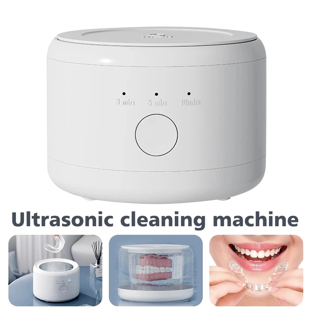 Ultrasonic Cleaner 50Khz Ultrasonic Cleaner Machine High Frequency Ultrasonic Cleaning Bath For Jewelry And Teeth Brace Peaceful Pleasures Health and Wellness