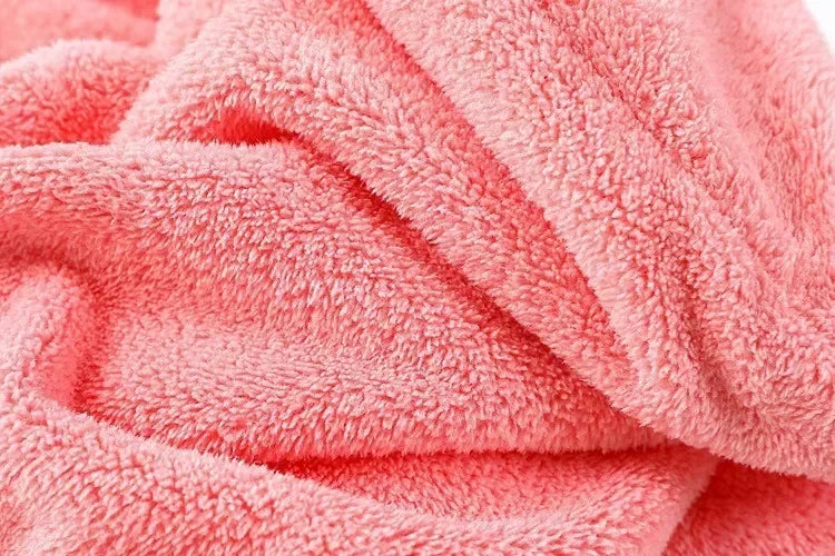 Microfiber Quick-Dry Hair Towel Cap – Super Absorbent