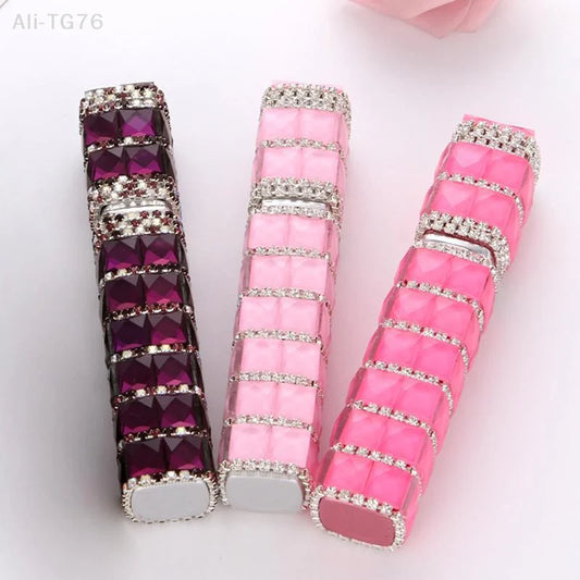 Rhinestone Refillable Perfume Atomizer 12ml Travel Spray Bottle Perfume Atomizer Peaceful Pleasures Health and Wellness