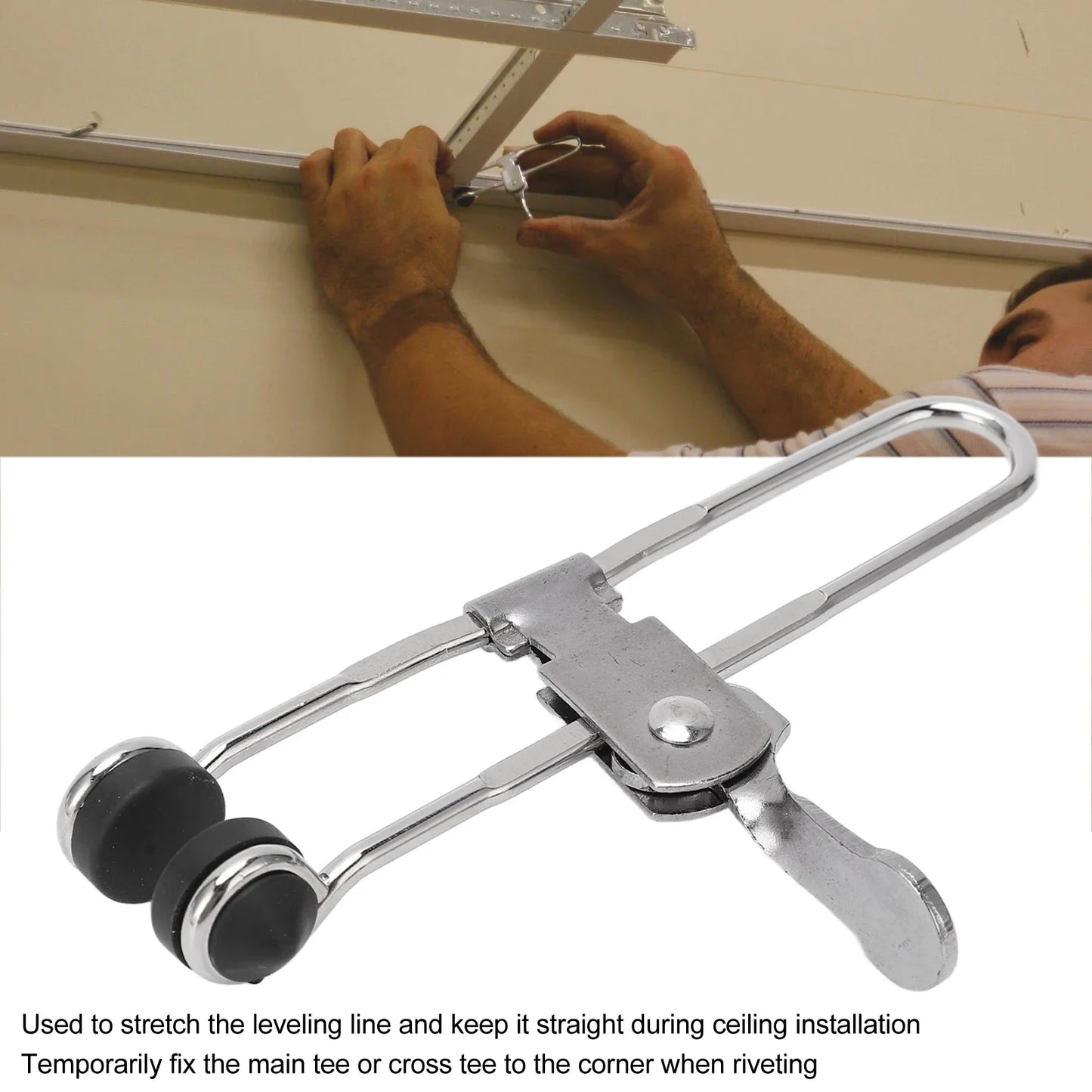 Lever Action Grid Clamp Multifunctional Stainless Steel Rust Proof