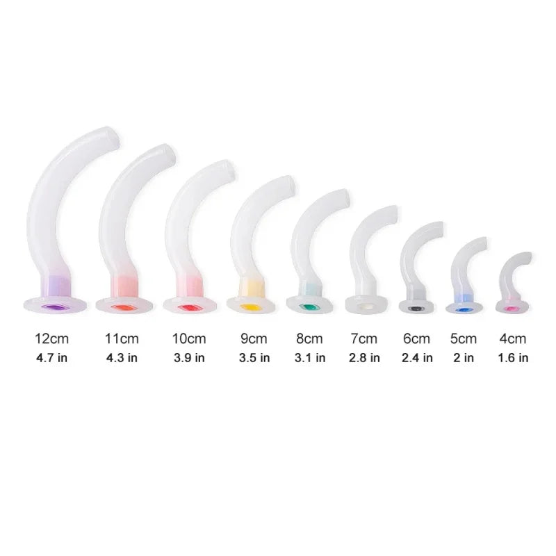 Disposable Oropharyngeal Airway Set – 9 Mixed Sizes | OPA Kit