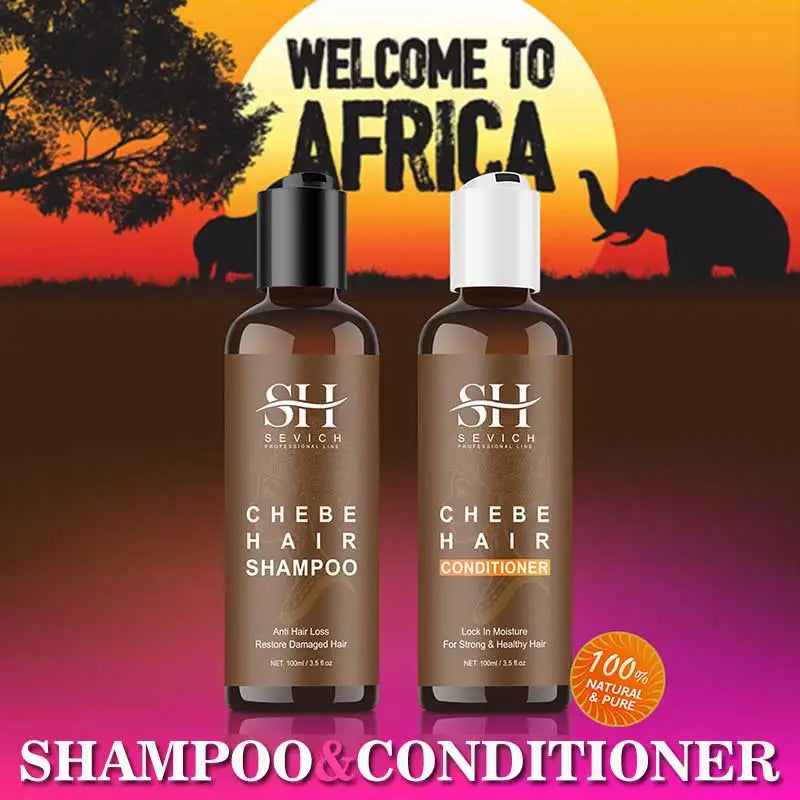 CHEBE Hair Growth Shampoo Conditioner Set Anti Hair Loss Treatment for Men Women Fast Thicken Regrowth Oil Beauty Health SEVICH Peaceful Pleasures Health and Wellness