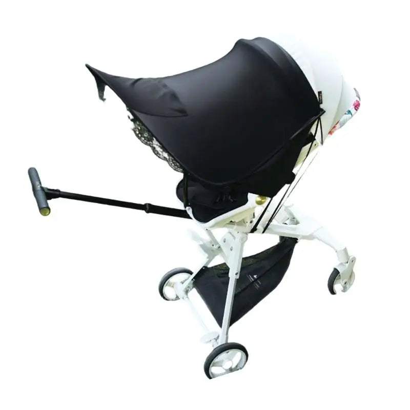 UPF50+ Baby Stroller Sun Shade Canopy | Easy Install