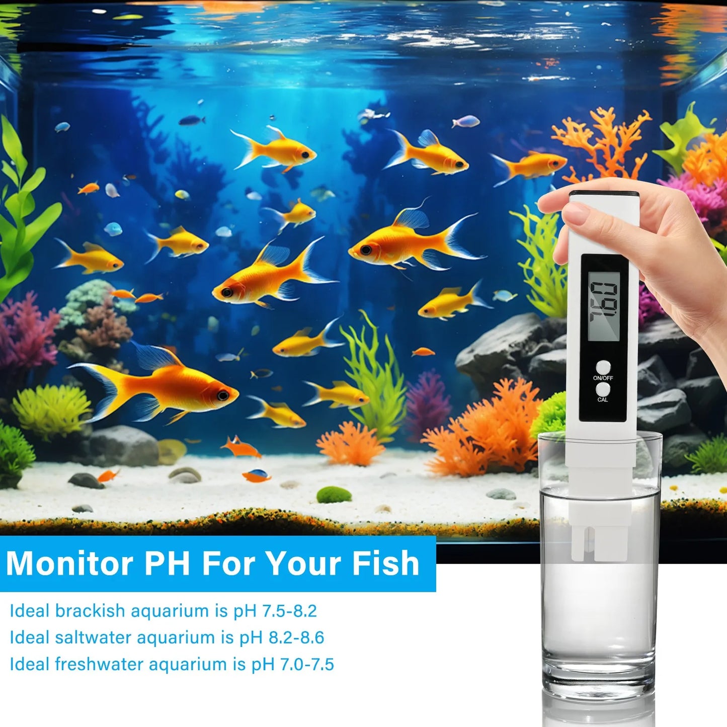2026 Digital PH Meter 0.01 High Accuracy, 0-14 pH Range Water Quality Tester for Drinking Water, Aquarium, Pool, Hydroponics Peaceful Pleasures Health and Wellness